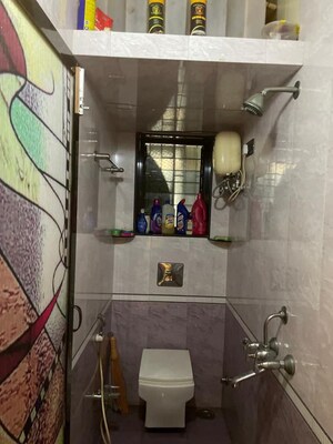 Bathroom in  Pg at Prabhadevi – for Rent