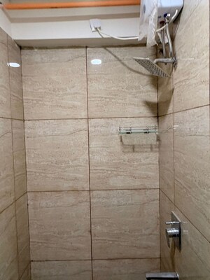 Bathroom in 2 BHK Apartment at Chandak 34 Park Estate, Goregaon West – for Rent