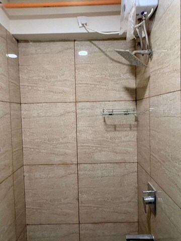 Bathroom in 2 BHK Apartment at Chandak 34 Park Estate, Goregaon West – for Rent