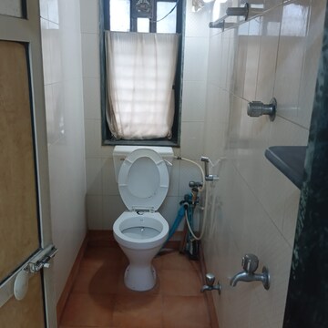 Bathroom in 2 BHK Apartment at Sundar Nagar CHS, Malad West – for Rent