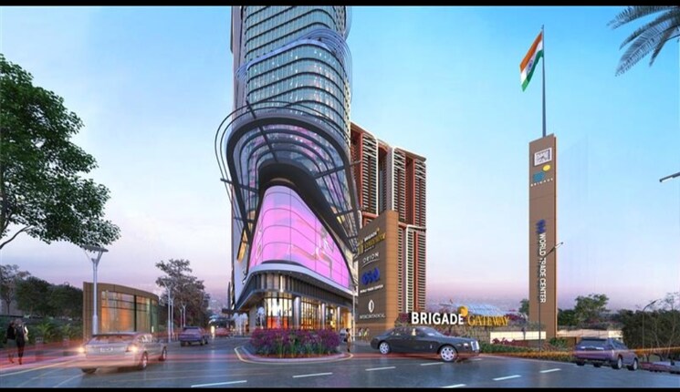 Exterior View, brigade-gateway 3 Bedroom 3078 Sq.Ft. Apartment In Kokapet Hyderabad 9554856