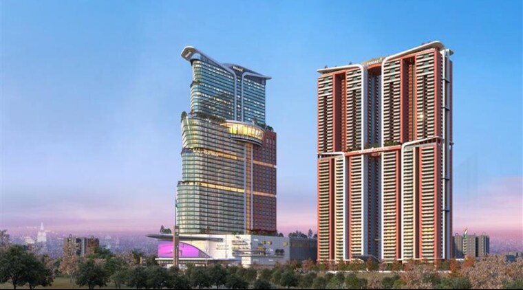 Exterior View, brigade-gateway 3 Bedroom 3078 Sq.Ft. Apartment In Kokapet Hyderabad 9554856