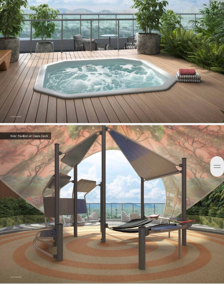 Exterior View, brigade-gateway 3 Bedroom 3078 Sq.Ft. Apartment In Kokapet Hyderabad 9554856