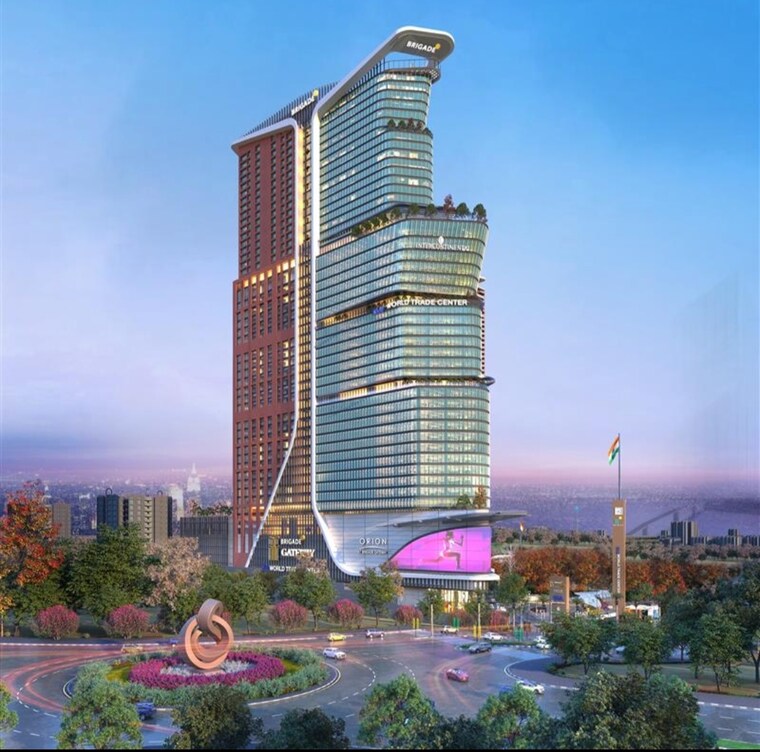 Exterior View, brigade-gateway 3 Bedroom 3354 Sq.Ft. Apartment In Kokapet Hyderabad 9554857