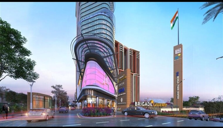 Exterior View, brigade-gateway 4 Bedroom 4123 Sq.Ft. Apartment In Kokapet Hyderabad 9554859