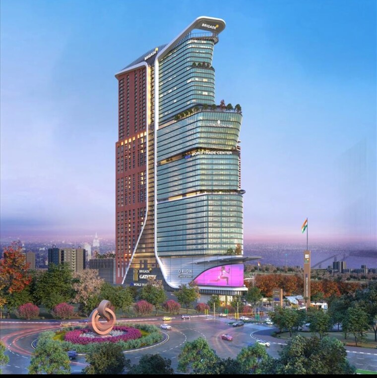 Exterior View, brigade-gateway 4 Bedroom 4123 Sq.Ft. Apartment In Kokapet Hyderabad 9554859