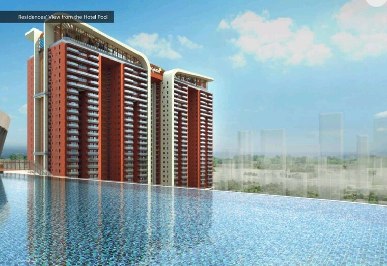 Exterior View, brigade-gateway 4 Bedroom 4175 Sq.Ft. Apartment In Kokapet Hyderabad 9554861