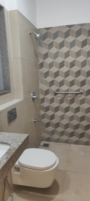 Bathroom in 3 BHK Apartment at Kalpataru Sunrise Grande, Kolshet Road – for Rent