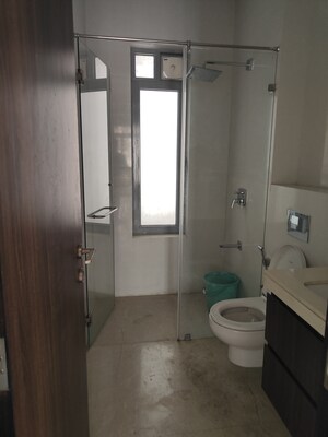 Bathroom in 3 BHK Apartment at Piramal Vaikunth, Balkum Pada – for Rent