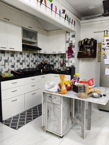 Kitchen in 2 BHK Apartment at Sagar Avenue, Santacruz East – for Sale