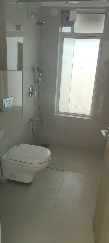 Bathroom in 2 BHK Apartment at Soham Crystal Spires, Thane West – for Rent