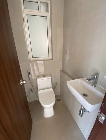 Bathroom in 2 BHK Apartment at Indiabulls One Indiabulls, Pokhran Road No Two – for Rent