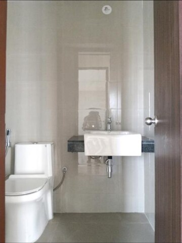 Bathroom in 2 BHK Apartment at Indiabulls One Indiabulls, Pokhran Road No Two – for Rent