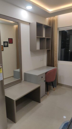 Bathroom in Studio Apartment at Okay Plus Solitaire Suites, Ramnagariya – for Rent