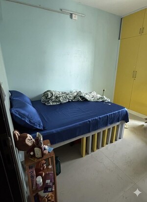 Bedroom in 2 BHK Apartment at Dosti West County, Balkum Pada – for Rent