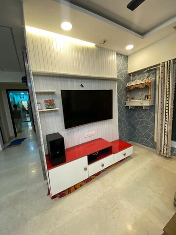 Living Room in 2 BHK Apartment at Dosti West County, Balkum Pada – for Rent