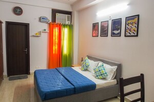 Bedroom in 2 BHK Independent House at Sector 14 – for Rent
