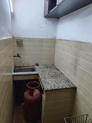 Kitchen in 1 RK Independent House at Sector 56 – for Rent