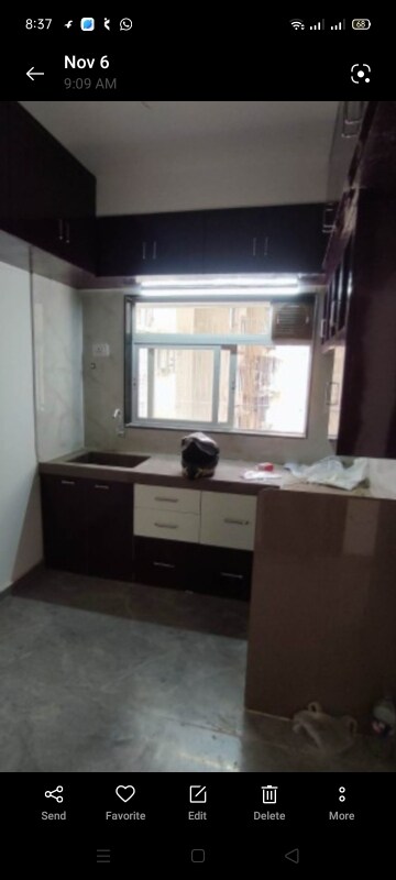 Kitchen in 1 BHK Apartment at Shraddha Evoque, Bhandup West – for Rent