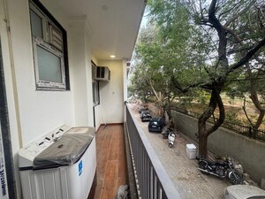 Balcony in 1 BHK Builder Floor at Saket – for Rent