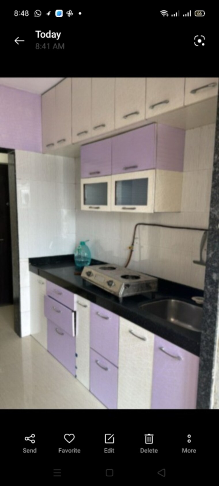 Kitchen, micro-srishti 2 Bedroom 830 Sq.Ft. Apartment In Bhandup West Mumbai 9554993