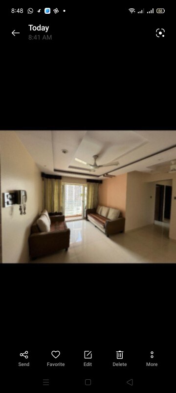 Living Room in 2 BHK Apartment at Micro Srishti, Bhandup West – for Sale