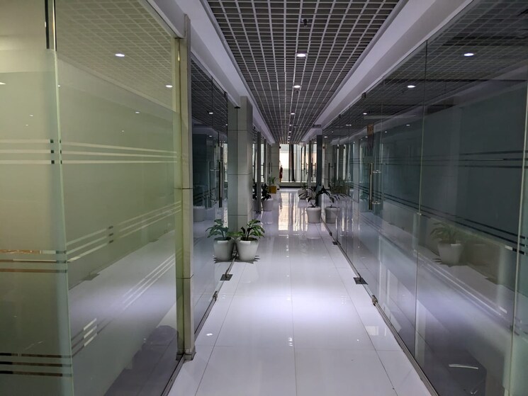 Balcony, urbtech-trade-centre Commercial Office Space 500 Sq.Ft. In Sector 132 Noida 9555012