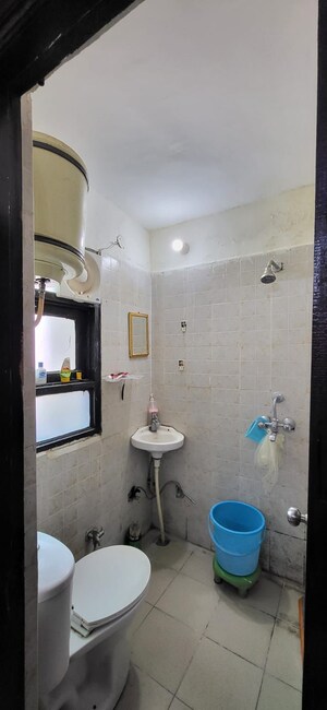 Bathroom in 3 BHK Apartment at Mona Townships Greens 2, Ghazipur – for Rent