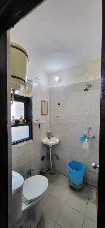 Bathroom in 3 BHK Apartment at Mona Townships Greens 2, Ghazipur – for Rent