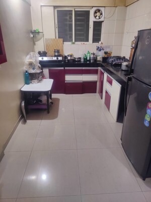 Kitchen in 2 BHK Penthouse at Mahalaxmi Vihar, Vishrantwadi – for Sale