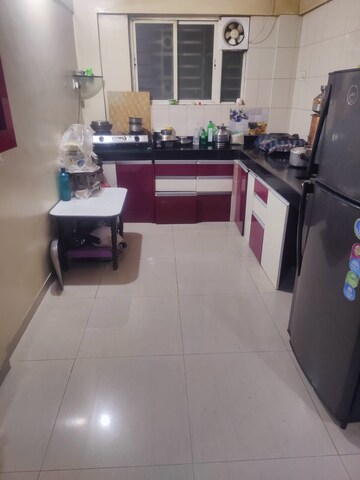 Kitchen in 2 BHK Penthouse at Mahalaxmi Vihar, Vishrantwadi – for Sale
