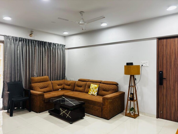 Living Room, prasun-sarvam 2 Bedroom 1000 Sq.Ft. Apartment In Kharadi Pune 9555096