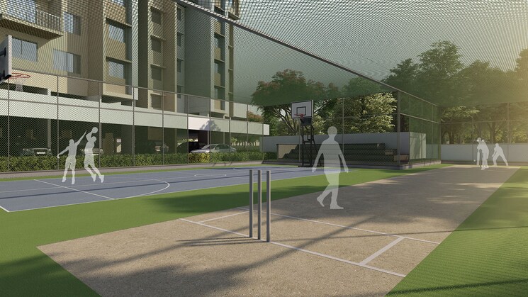 Balcony, prasun-sarvam 2 Bedroom 1000 Sq.Ft. Apartment In Kharadi Pune 9555096