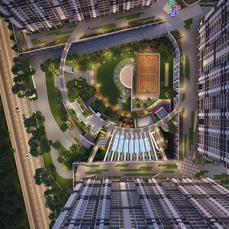 Exterior View, cosmos-27-gbr 1 Bedroom 425 Sq.Ft. Apartment In Kasarvadavali Thane 9555111