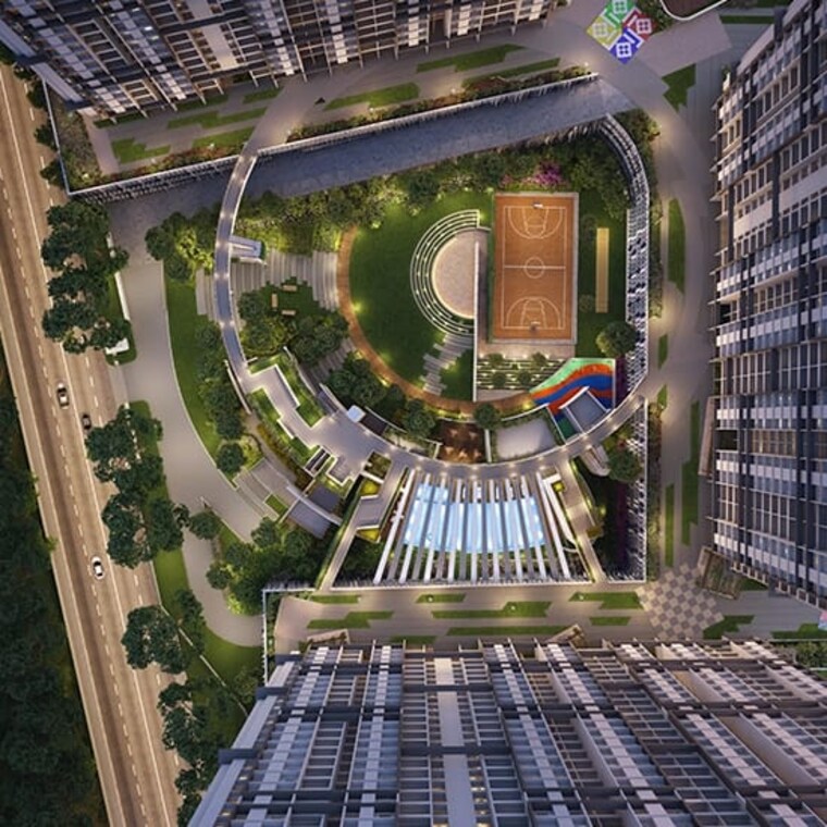 Exterior View, cosmos-27-gbr 1 Bedroom 425 Sq.Ft. Apartment In Kasarvadavali Thane 9555111