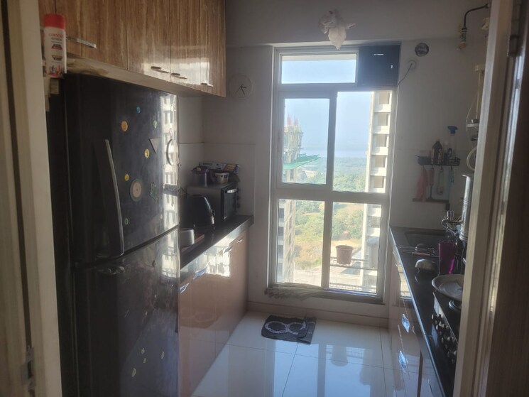 Kitchen, cosmos-27-gbr 1 Bedroom 425 Sq.Ft. Apartment In Kasarvadavali Thane 9555111