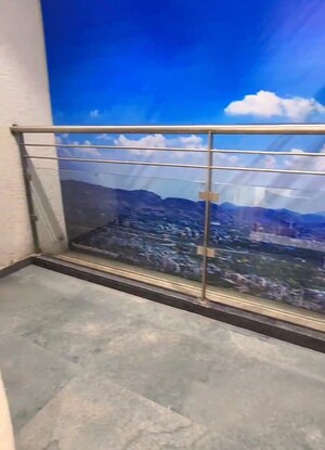 Balcony in 2 BHK Apartment at Neelkanth Palms, Kapur Bawdi – for Sale