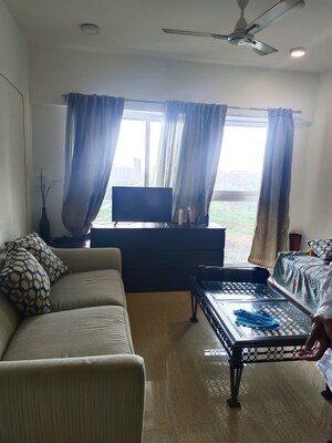 Living Room in 2 BHK Apartment at Lodha Belmondo, Gahunje – for Rent