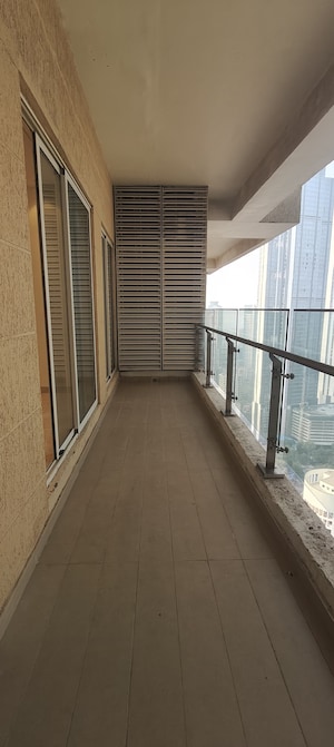 Balcony in 3 BHK Apartment at Indiabulls Sky Forest, Lower Parel – for Rent