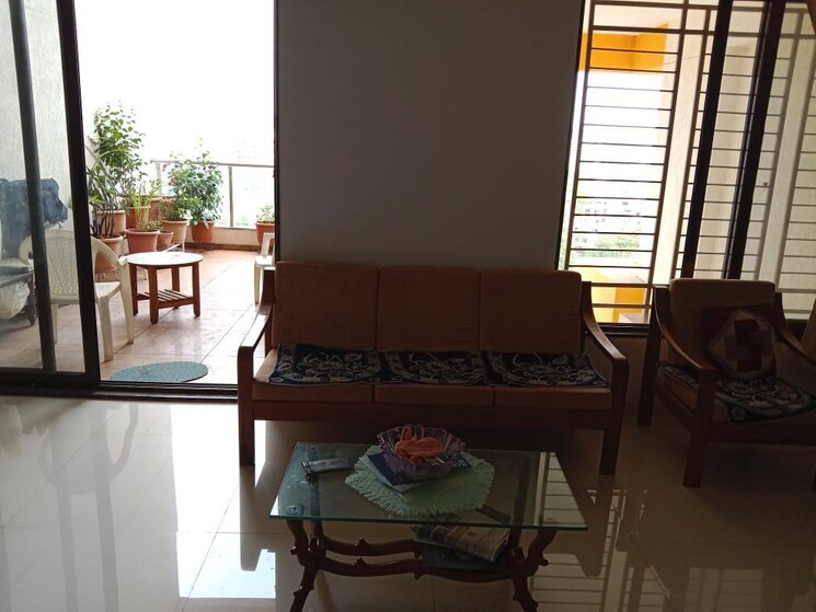 Living Room, rahul-new-ajantha-avenue 3 Bedroom 1400 Sq.Ft. Apartment In Kothrud Pune 9555133