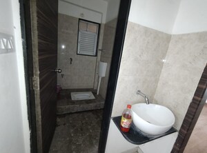 Bathroom in 1 BHK Apartment at Wadhwani Sai Paradise, Punawale – for Rent