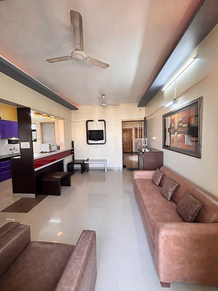 Kitchen, magarpatta-city-iris 2 Bedroom 1000 Sq.Ft. Apartment In Hadapsar Pune 9555210