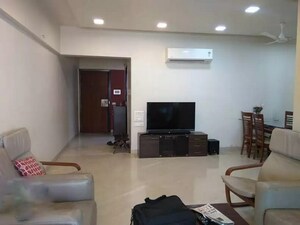 Living Room in 2 BHK Apartment at DB Woods, Goregaon East – for Rent