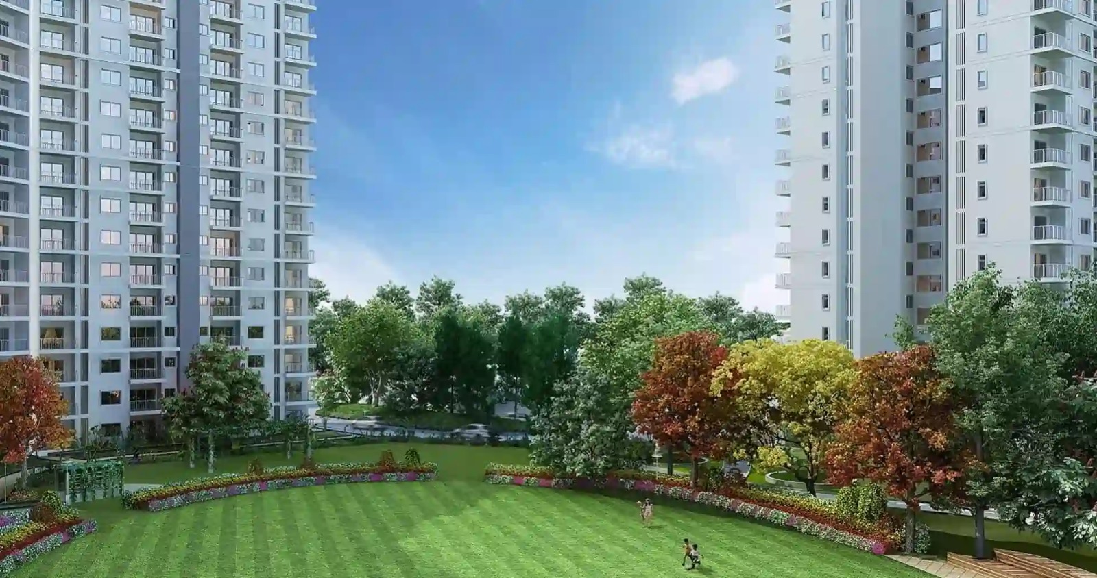 3 BHK + Pooja Room Apartment For Rent in LnT Raintree Boulevard