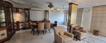 Living Room in 3 BHK Apartment at Felicia Apartment, Pali Hill – for Rent