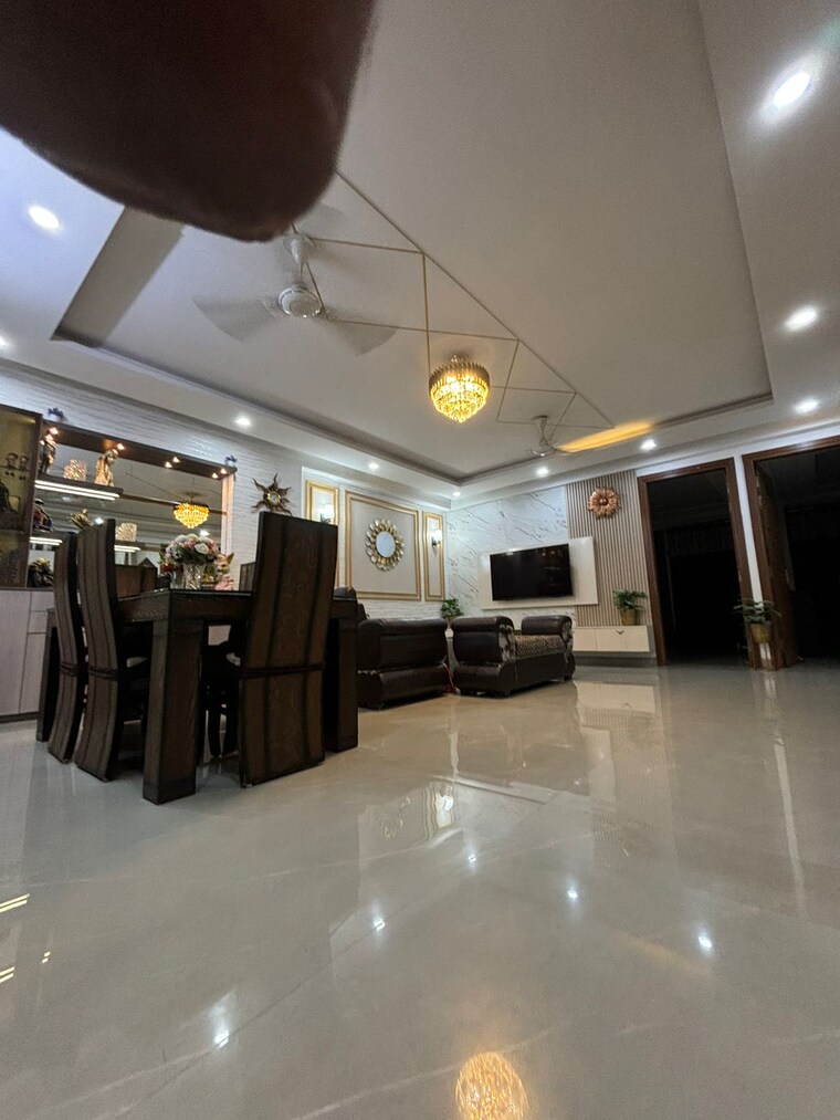 Living Room, saket 3 Bedroom 1500 Sq.Ft. Builder Floor In Saket Delhi 9555265