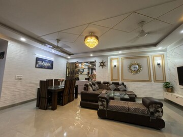 Living Room in 3 BHK Builder Floor at Saket – for Rent