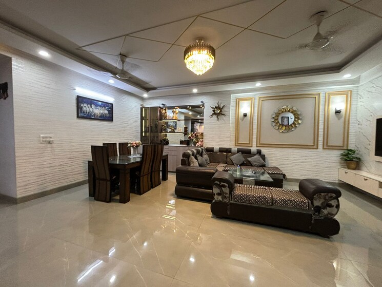 Living Room, saket 3 Bedroom 1500 Sq.Ft. Builder Floor In Saket Delhi 9555265