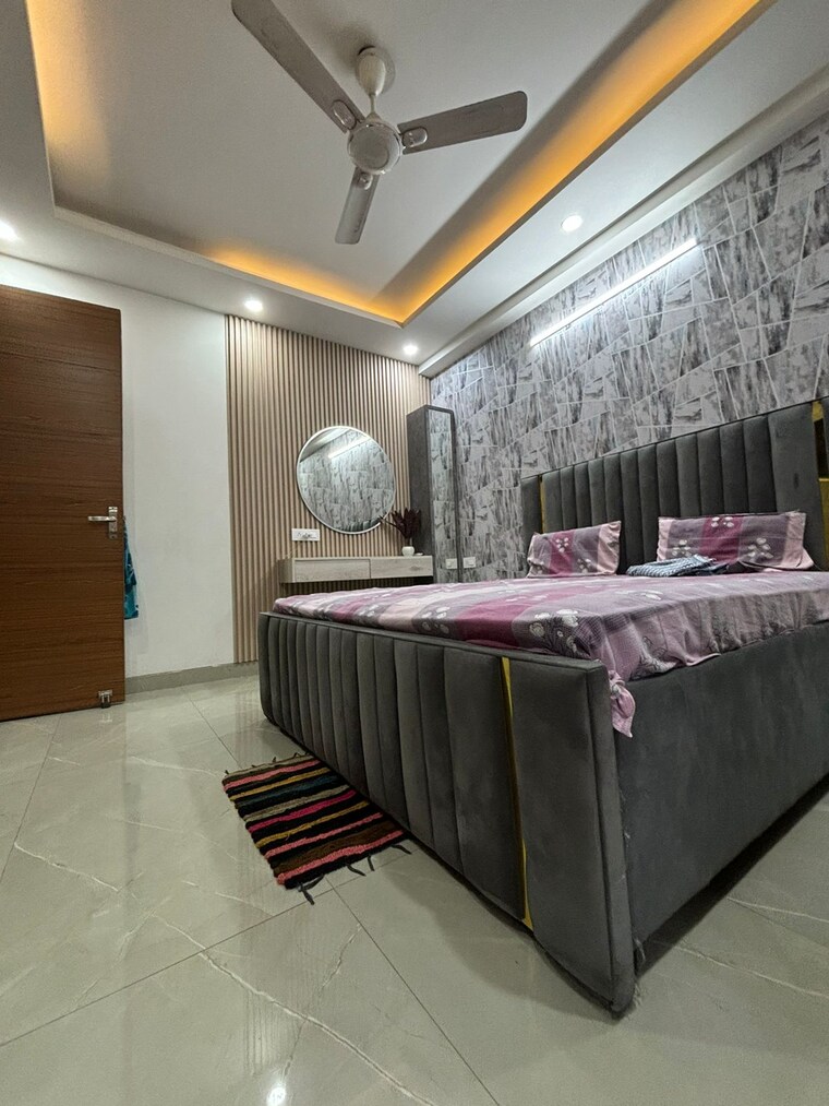 Bedroom, saket 3 Bedroom 1500 Sq.Ft. Builder Floor In Saket Delhi 9555265