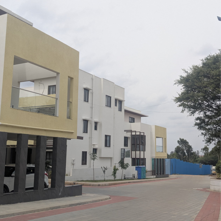 Exterior View, shriram-chirping-grove 3.5 Bedroom 2628 Sq.Ft. Villa In Sarjapur Bagalur Road Bangalore 9555307